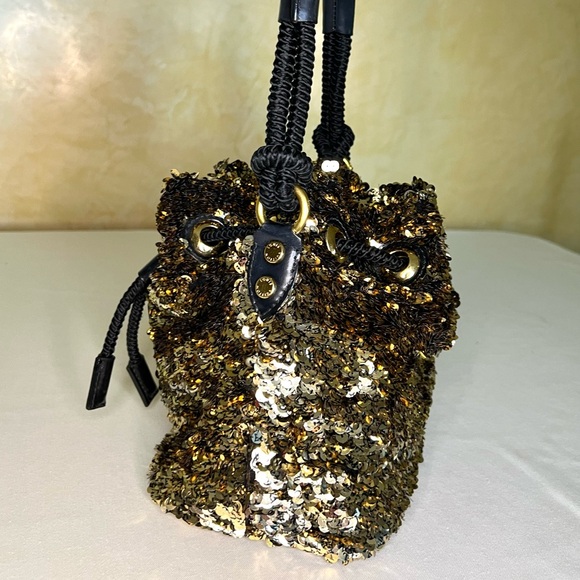 Louis Vuitton Sequin Mini Noe Rococo Gold - Picture 4 of 15
